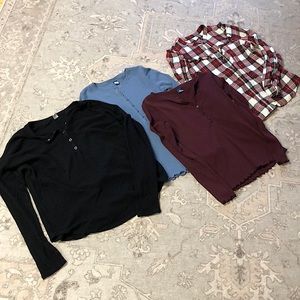 Set of 4 Old Navy Women’s Tops Small Tall